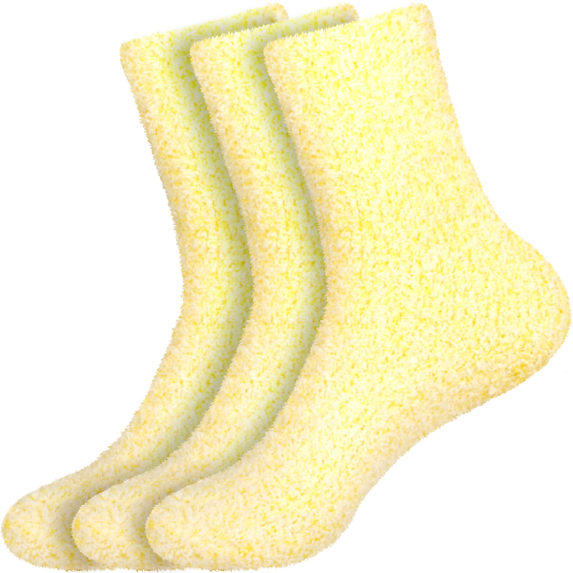 Calcetines suaves de plumas para mujer BambooMN packs de 3 pares 8