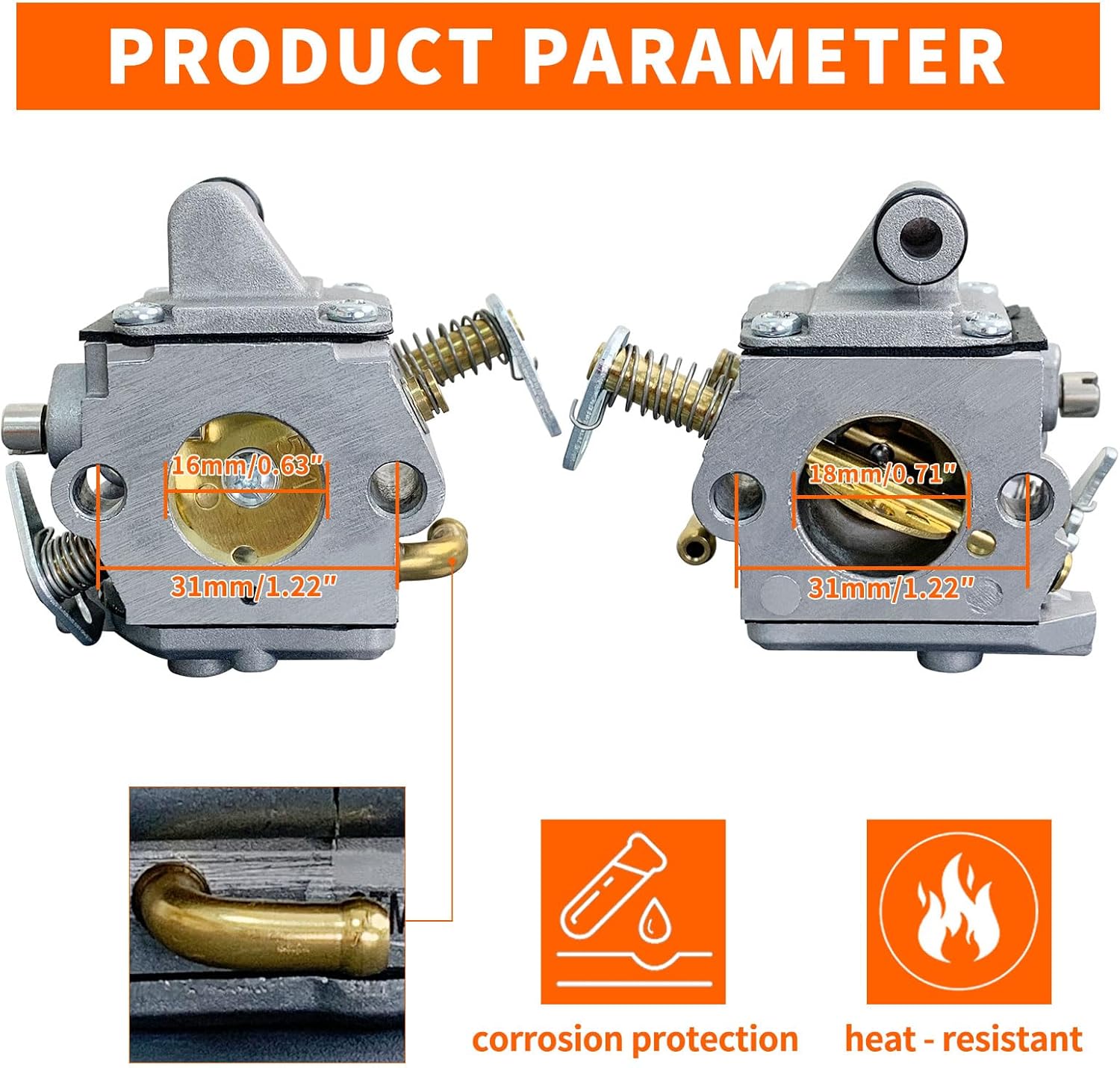 Ruixing OEM MS170 Carburetor for Stihl MS 170 MS180 MS 180 MS180C 017 018 Chainsaw Carb Replace Zama C1Q-S57A C1Q-S57B 1130-120-0603