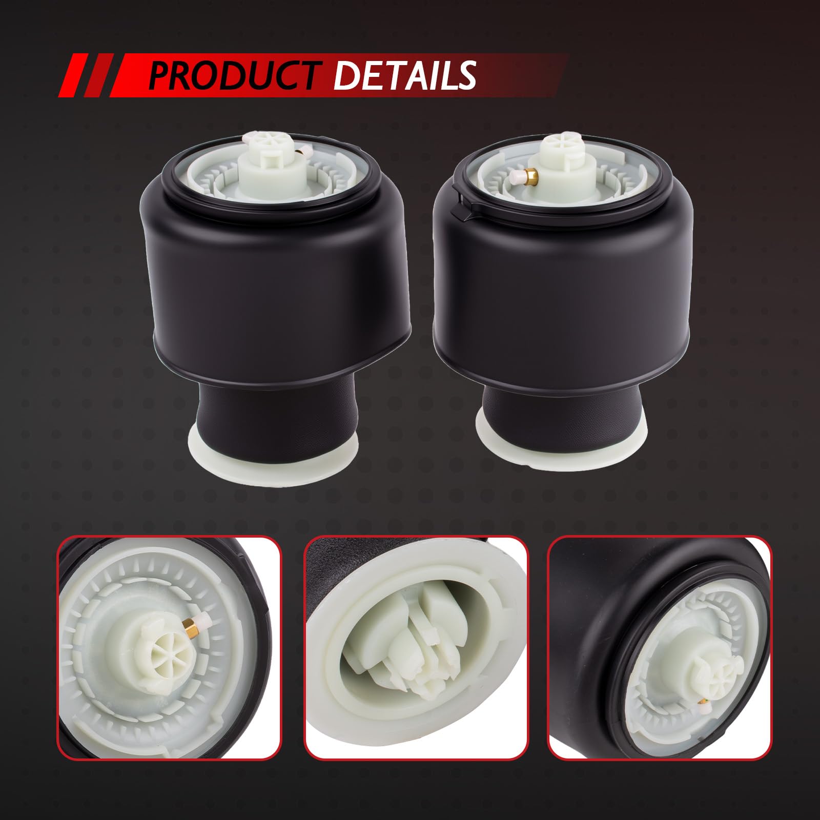 2x Hinten Luftfeder Luftfederung Links & Rechts Ersatz für 5er F10 5er Gran Turismo F07 5er Touring F11 Autozubehör Teil# 37106781827 37106781828 37106781843 37106781844