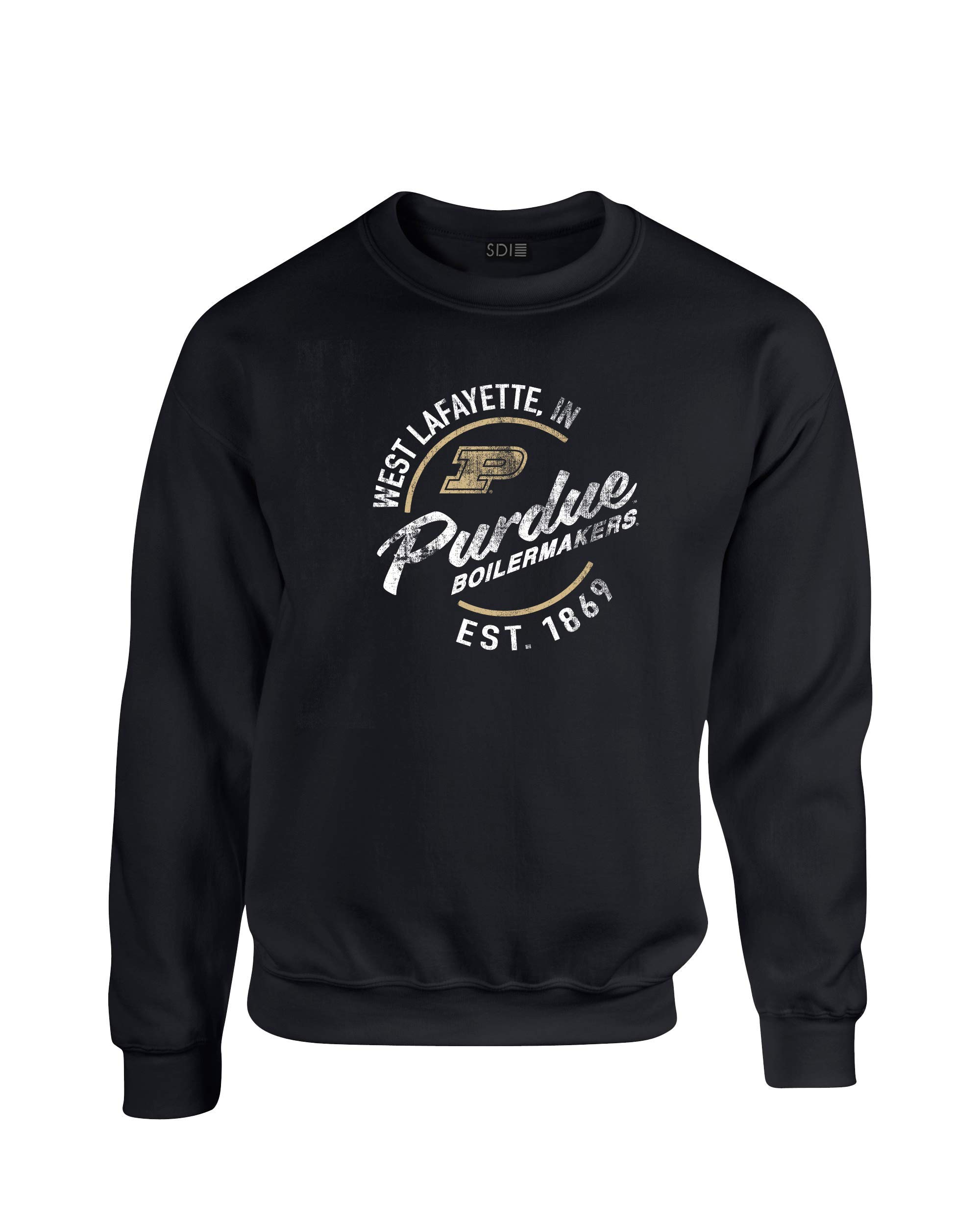 Felpa girocollo NCAA Purdue Boilermakers 50/50