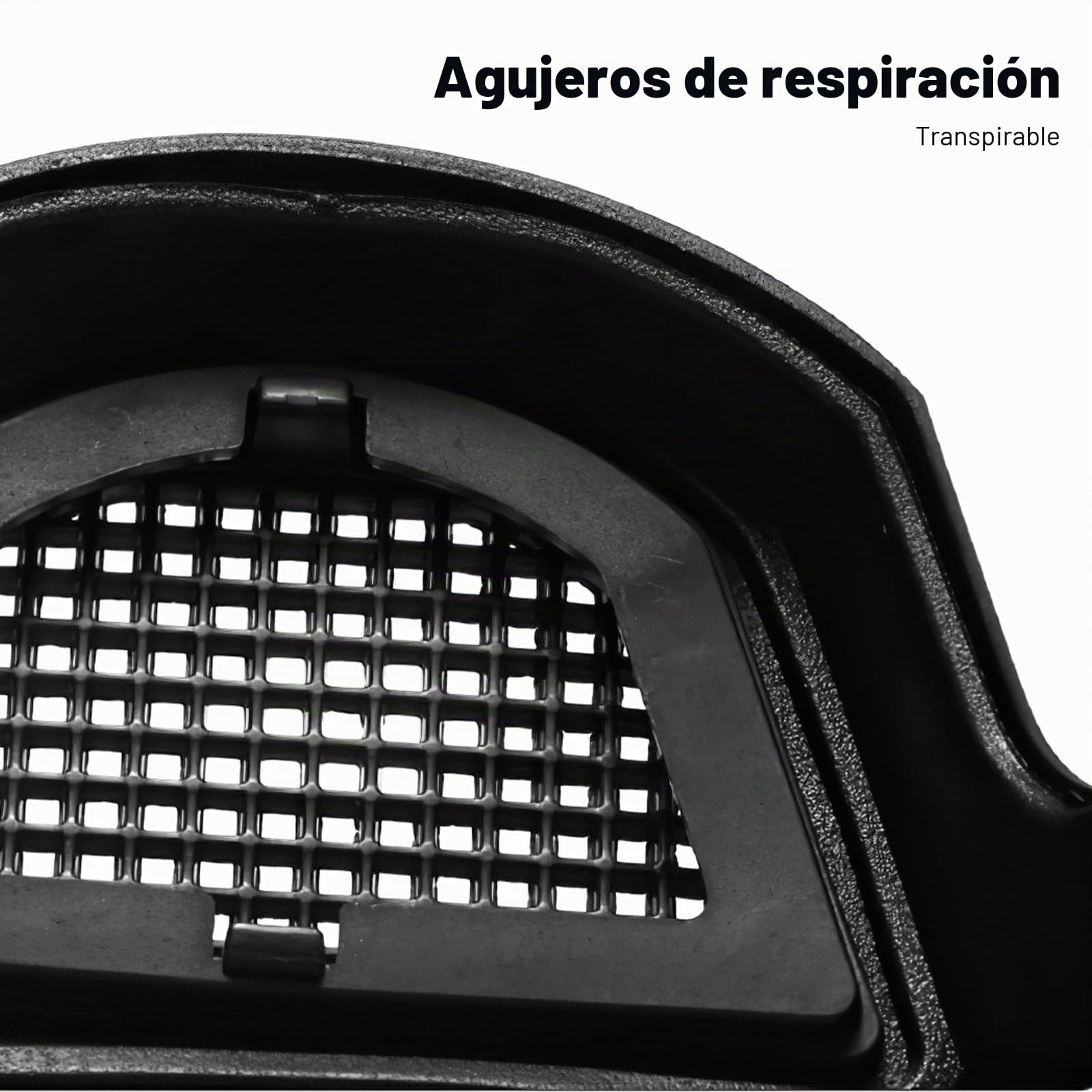 Máscara Deportiva Transparente de Protección Facial Completa