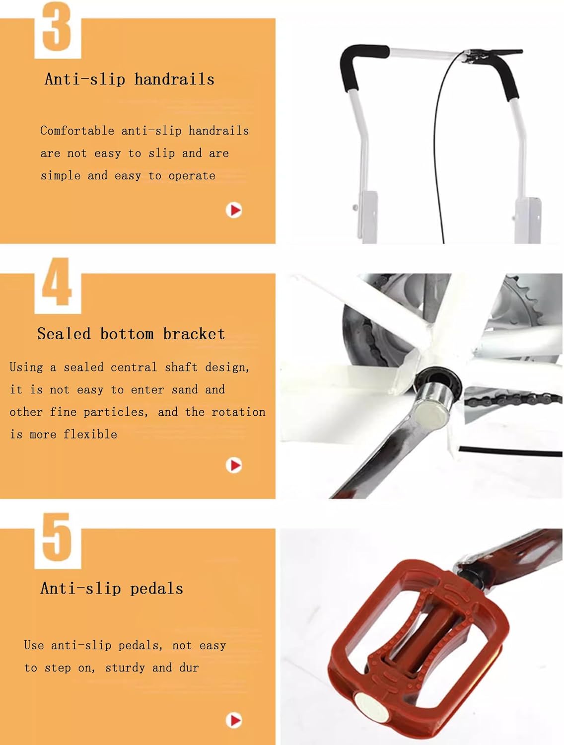 Front Loading Pedal Assist Food Bike,Cargo Tricycle 3 Wheel Bike,Mobile Vending Truck,Open Body Type Tricycle,for Weddings, Fairs (Black)