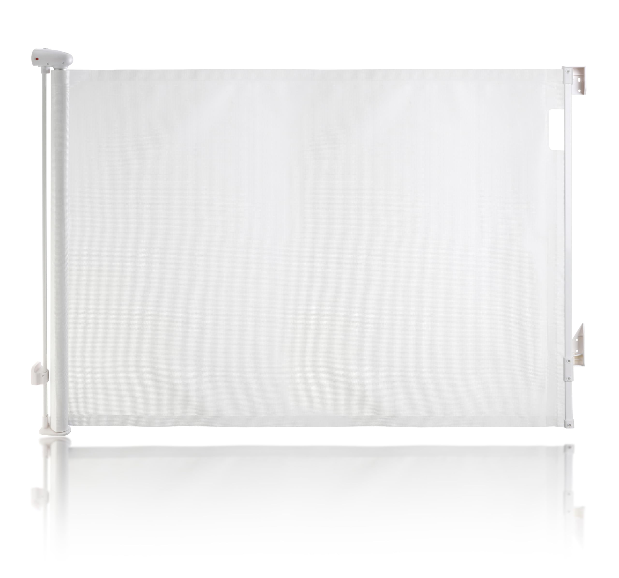 Dreambaby Glide N Hide 90cm Extra Tall, 140cm Wide Retractable Baby Gate, Ideal for Stairs Doorways & Halls, Durable Mesh