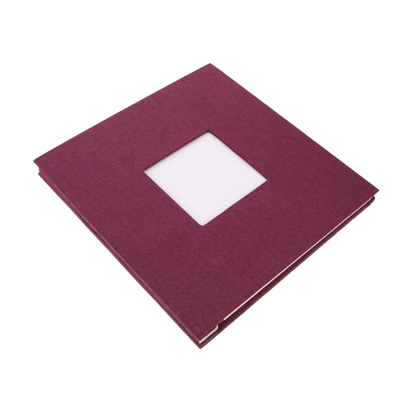 Album photo autocollant violet UKCOCO mini format lin