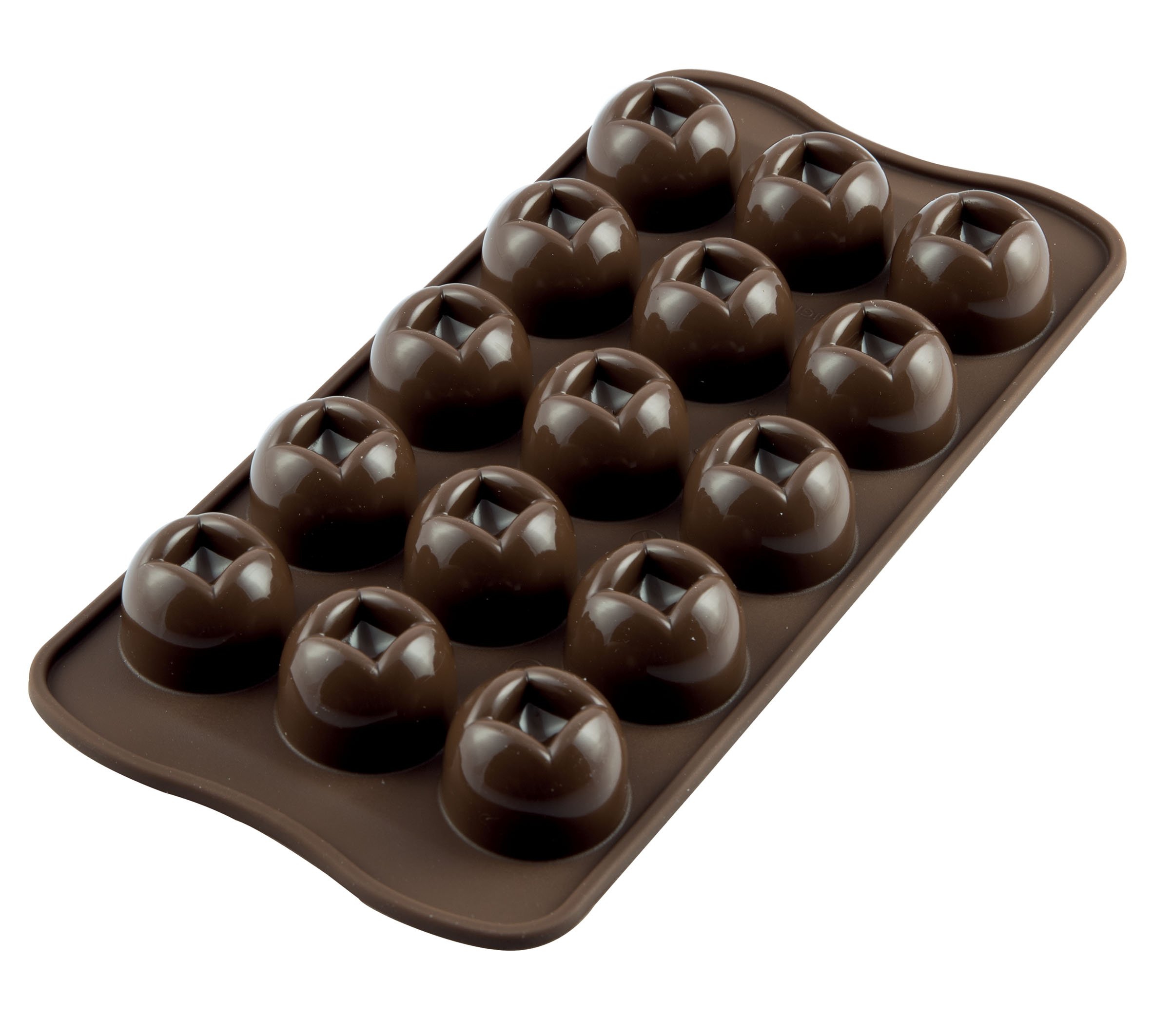 Silikomart Imperial Chocolate Mould, Brown