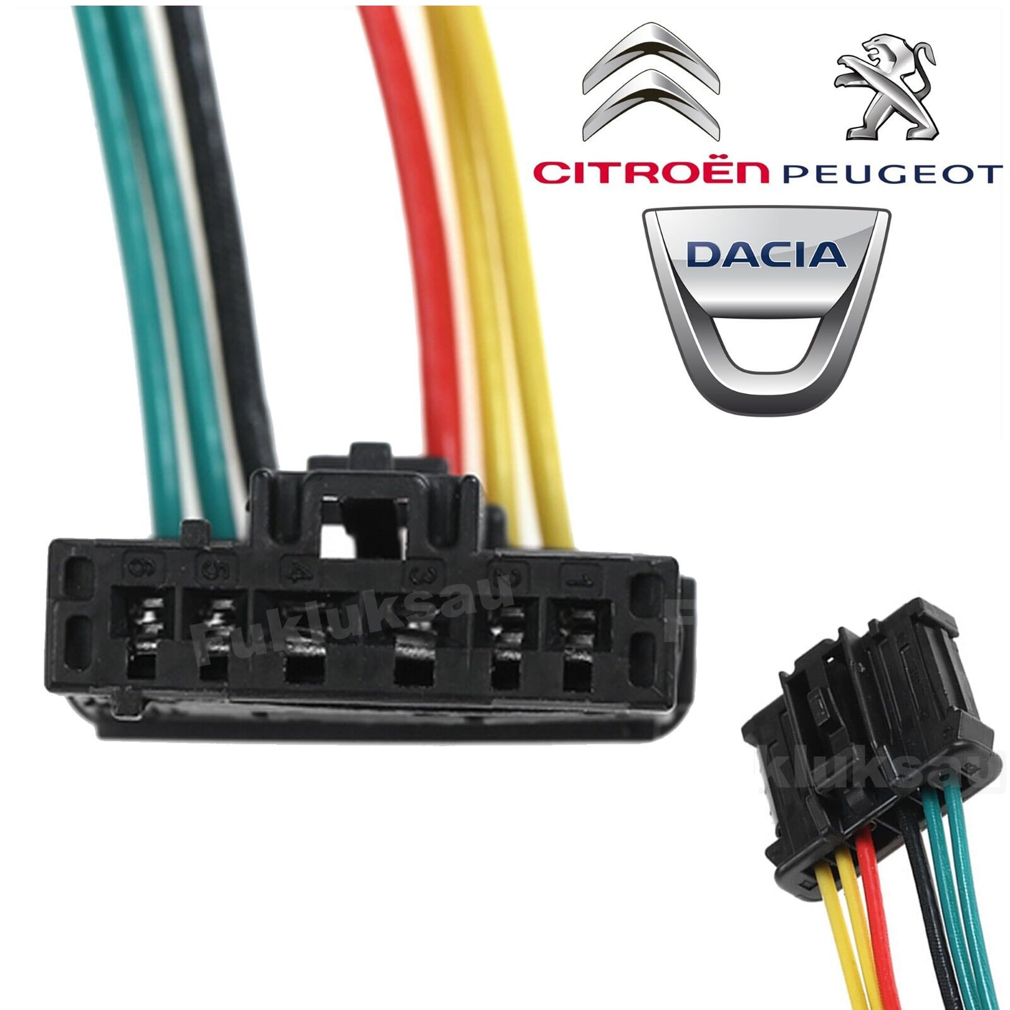 Connecteurs Feux Arrière Pour Peugeot/Citroën – Faciles à Installer, Câble 15 Cm - 7