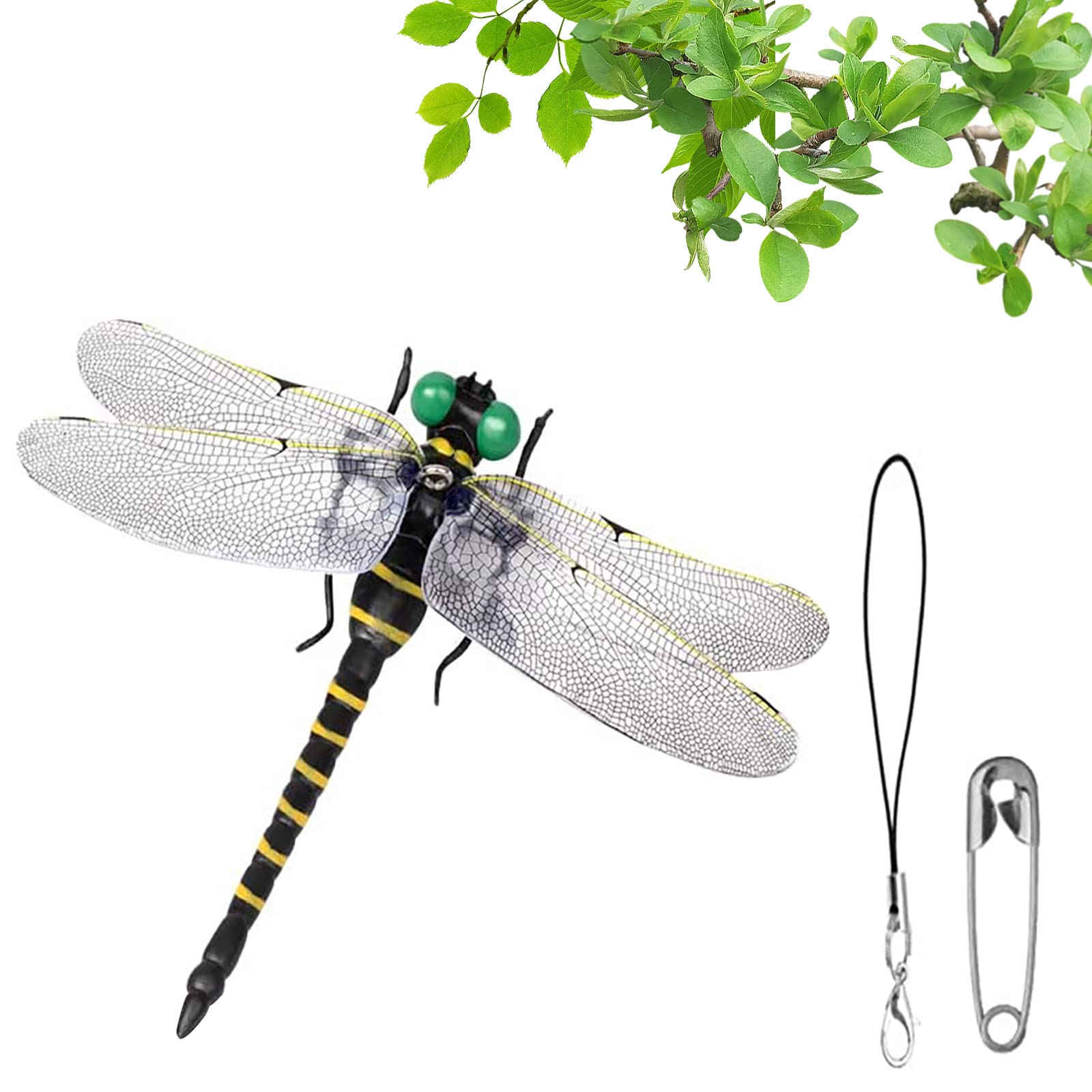 Amazon.co.jp: 天敵で虫除け トンボ 12cm級 オニヤンマ 蜻蛉 虫除け 虫