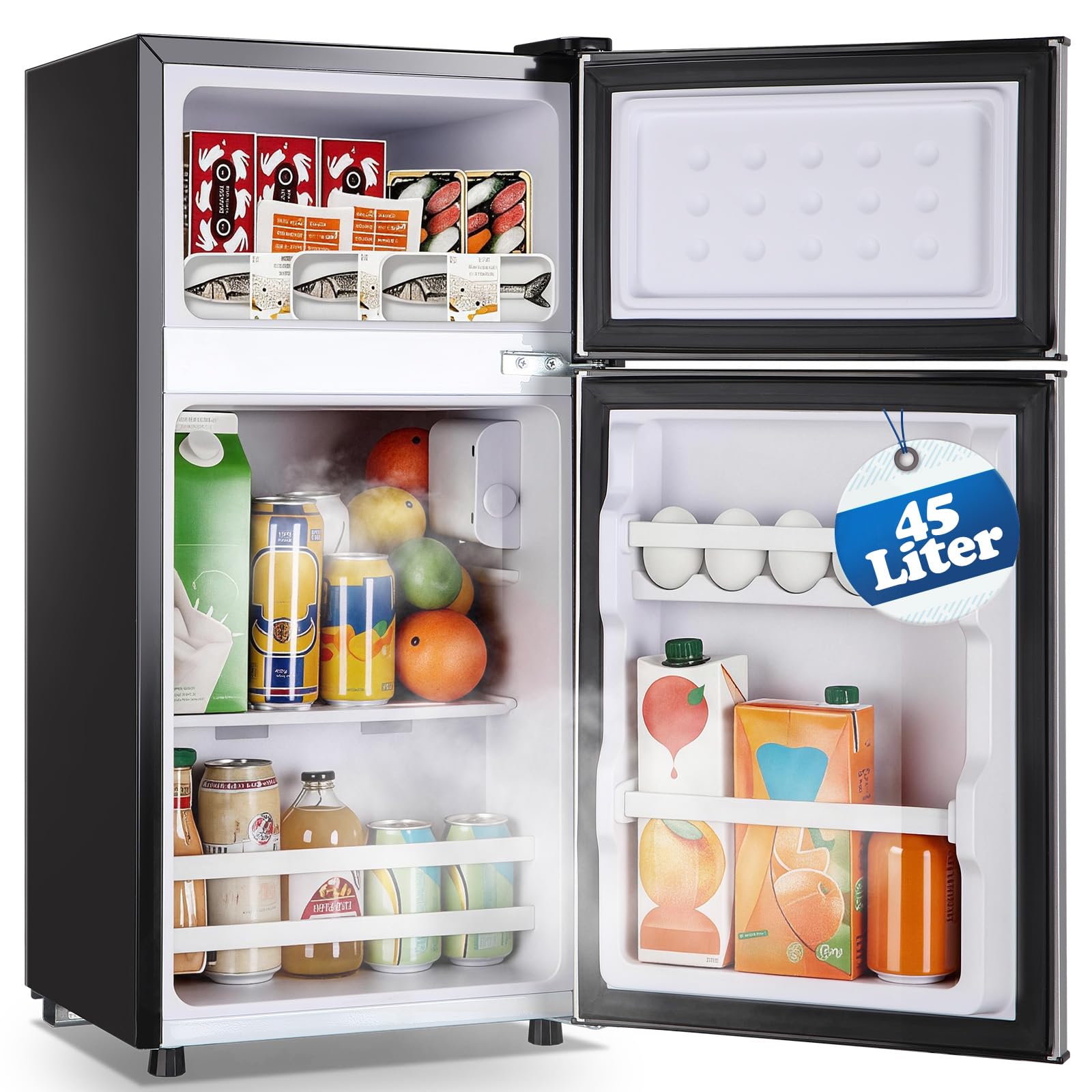 Demuller ANHUI-new108s 1.6 cu ft Compact Freezer Silver