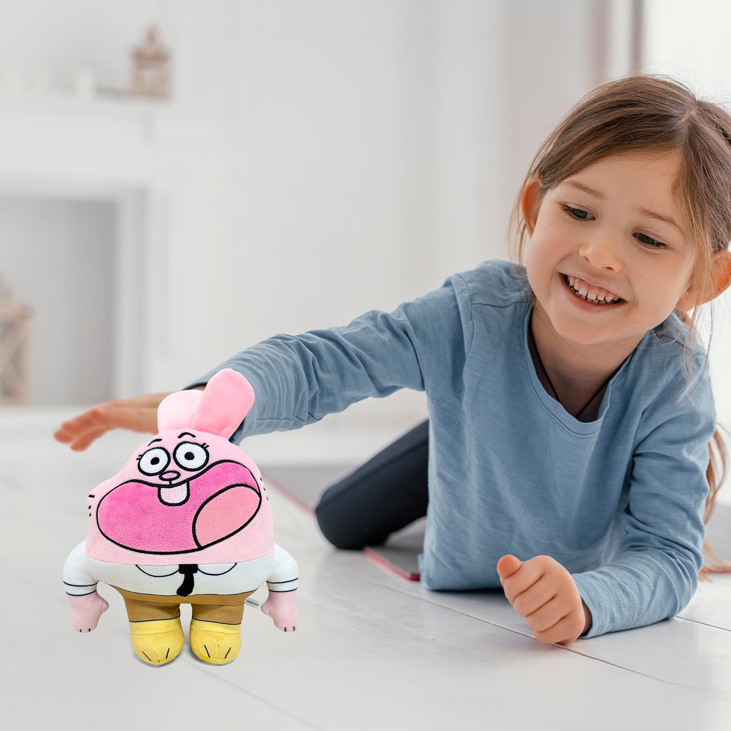 Cartoon Plush Toy, Cute Soft Stuffed Character Doll, Huggable Gift for Kids, Birthday Present, Room Decoration ((Style 4))