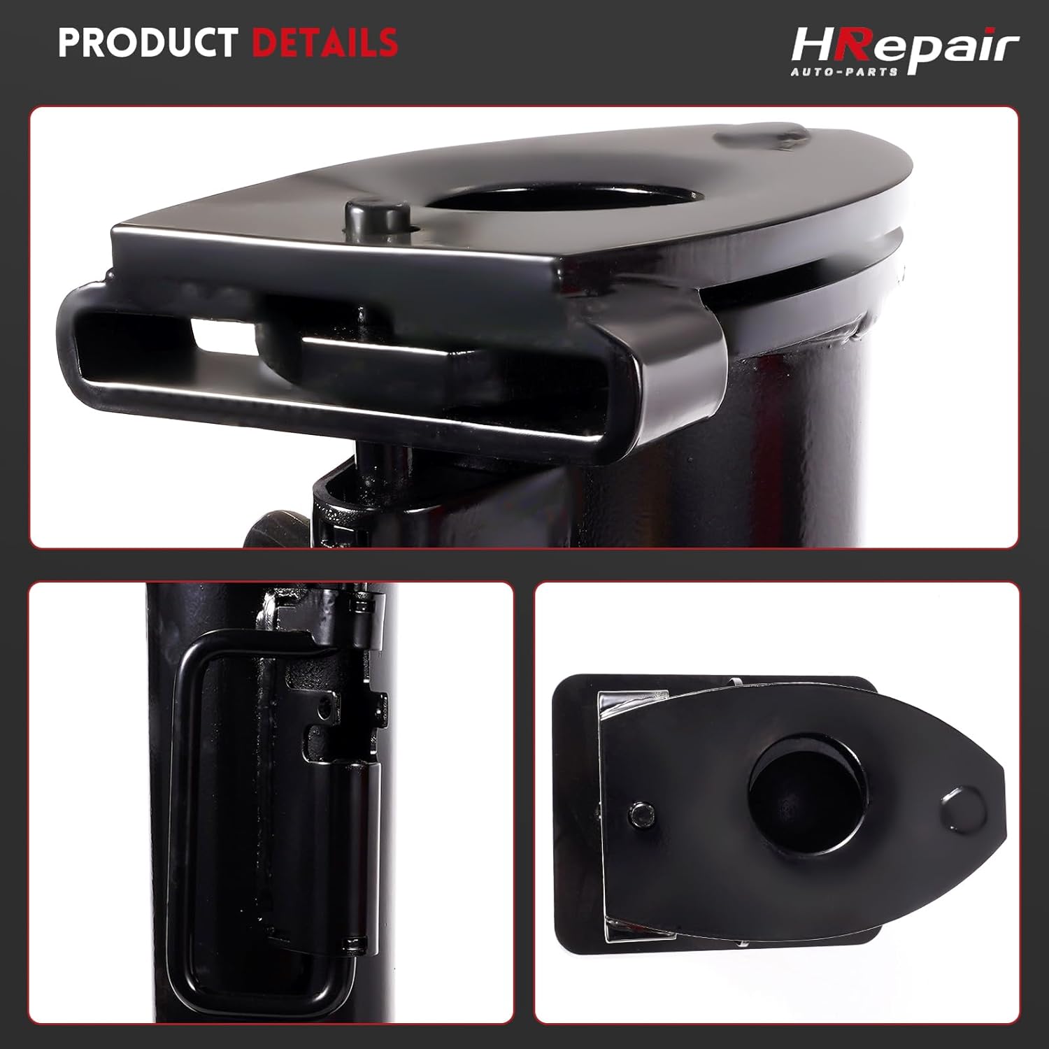 17 Inch 5th Wheel Gooseneck Adapter Hitch 2-5/16",20,000 Pound Rating