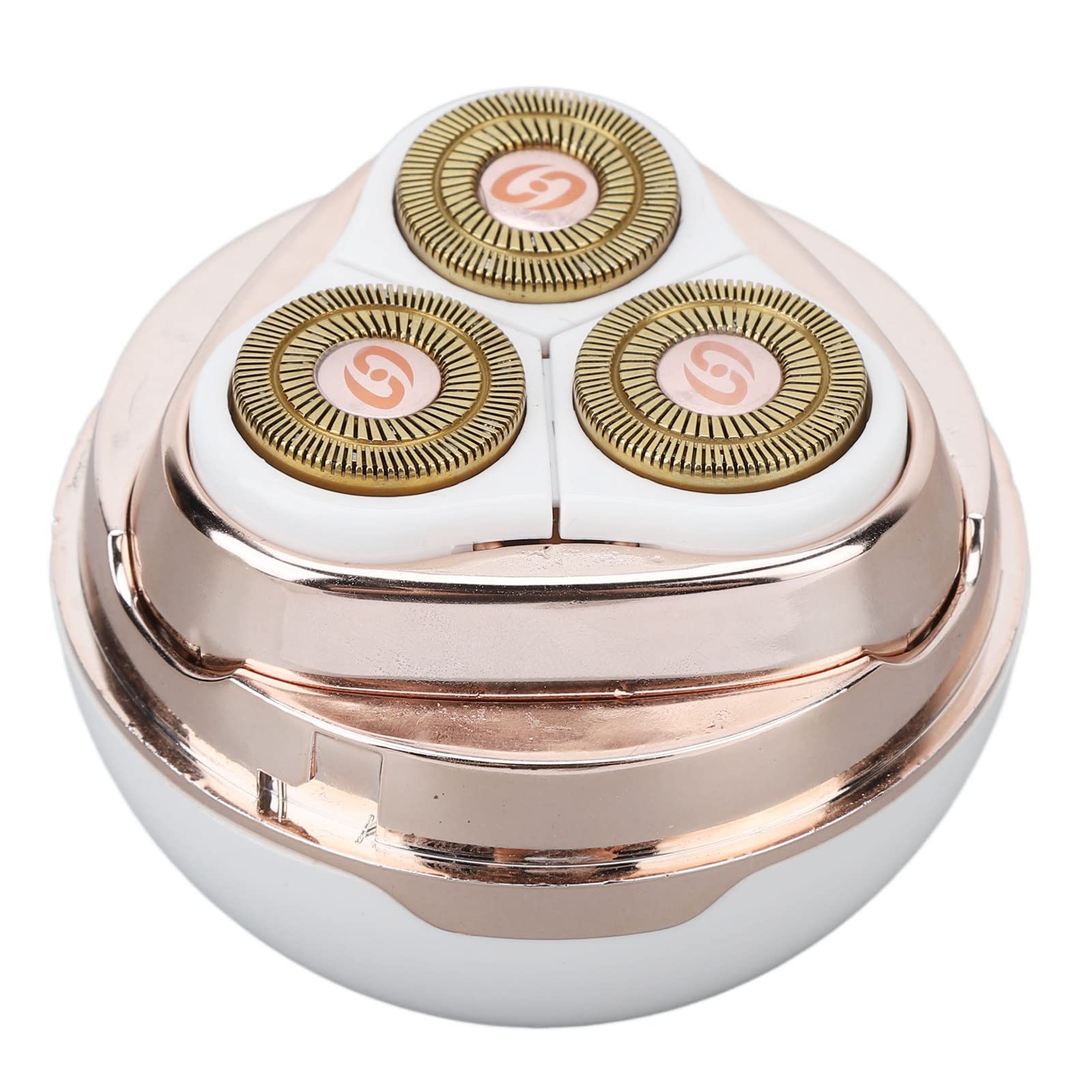 Hair Removal Trimmer, USB Rechargeable Electric Shaver for Women, Compact Size Removable Head, 3 Cutter Blades for Travel Use