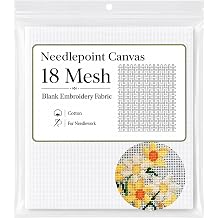 18 Mesh Needlepoint Canvas,20" X 18" Cotton Blank Canvas Sheets