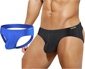 SUMABA Mens Sexy Jockstrap Underwear G String Thong for Men