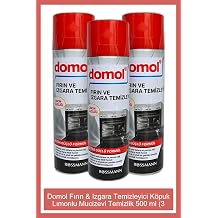 Domol F r n ve Izgara Temizleyici K p k, Limonlu, 500 ml, 3 Adet
