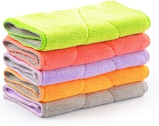 Cleaning Cloths Dusters Car Bathroom Polish Towels (10 Pieces) Cleaning Cloth,Multi-purpose Cleaning Rags For Household Kitchen,High Absorption,Reusable 28 * 28cm,28 * 38cm