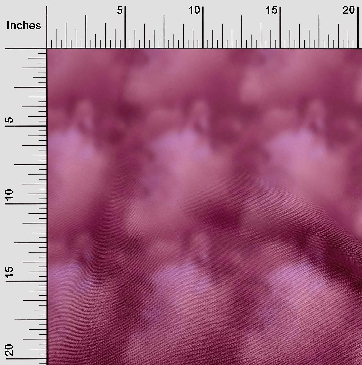 oneOone Cotton Flex Pink Fabric Tie Dye Sewing Material Print Fabric by The Yard 40 Inch Wide