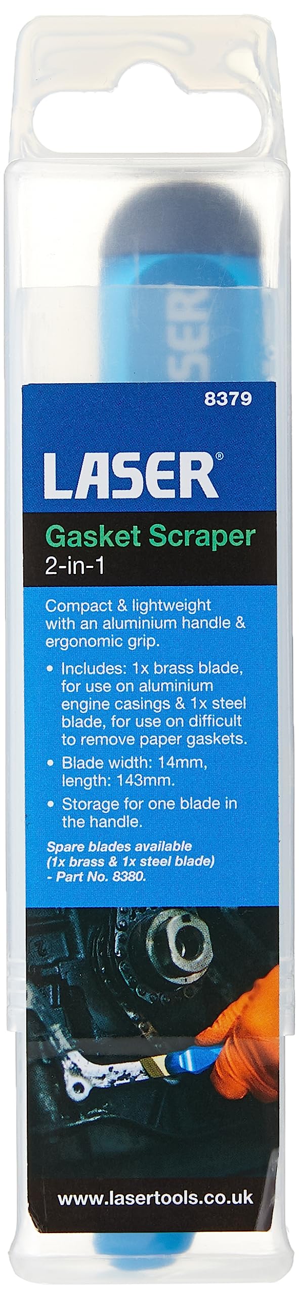Laser 8379 2-in-1 Gasket Scraper - Image 3