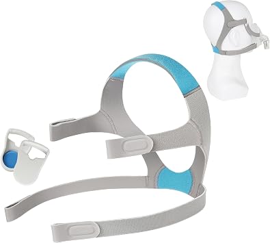 AirFit F20 Headgear, Replacement Mask Headgear Strap with Magnetic Clips, Compatible with F20 Full-face Mask, CPAP Accessories Supplies