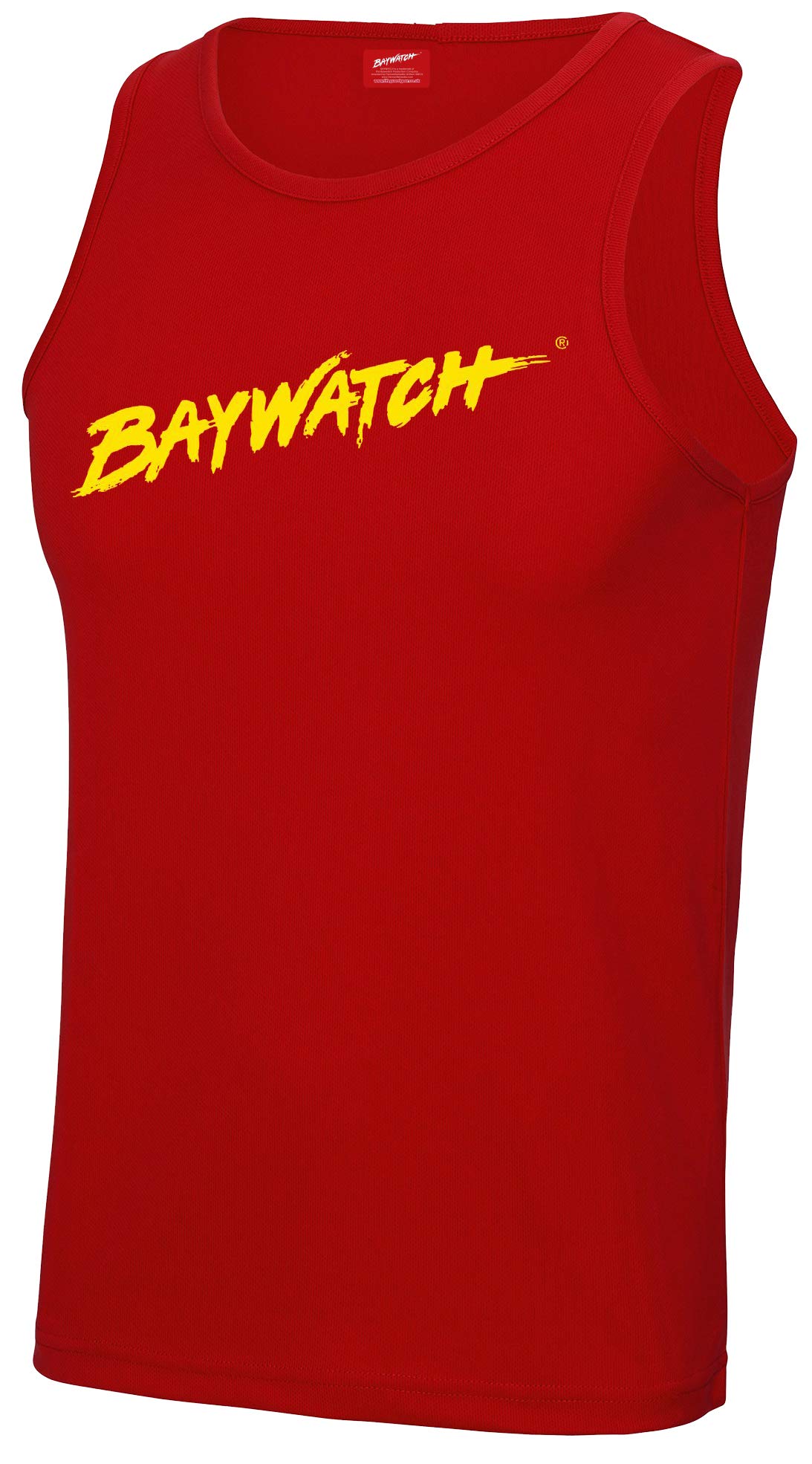 Lifeguardgear Men's Red Baywatch® Cooltex Vest Large