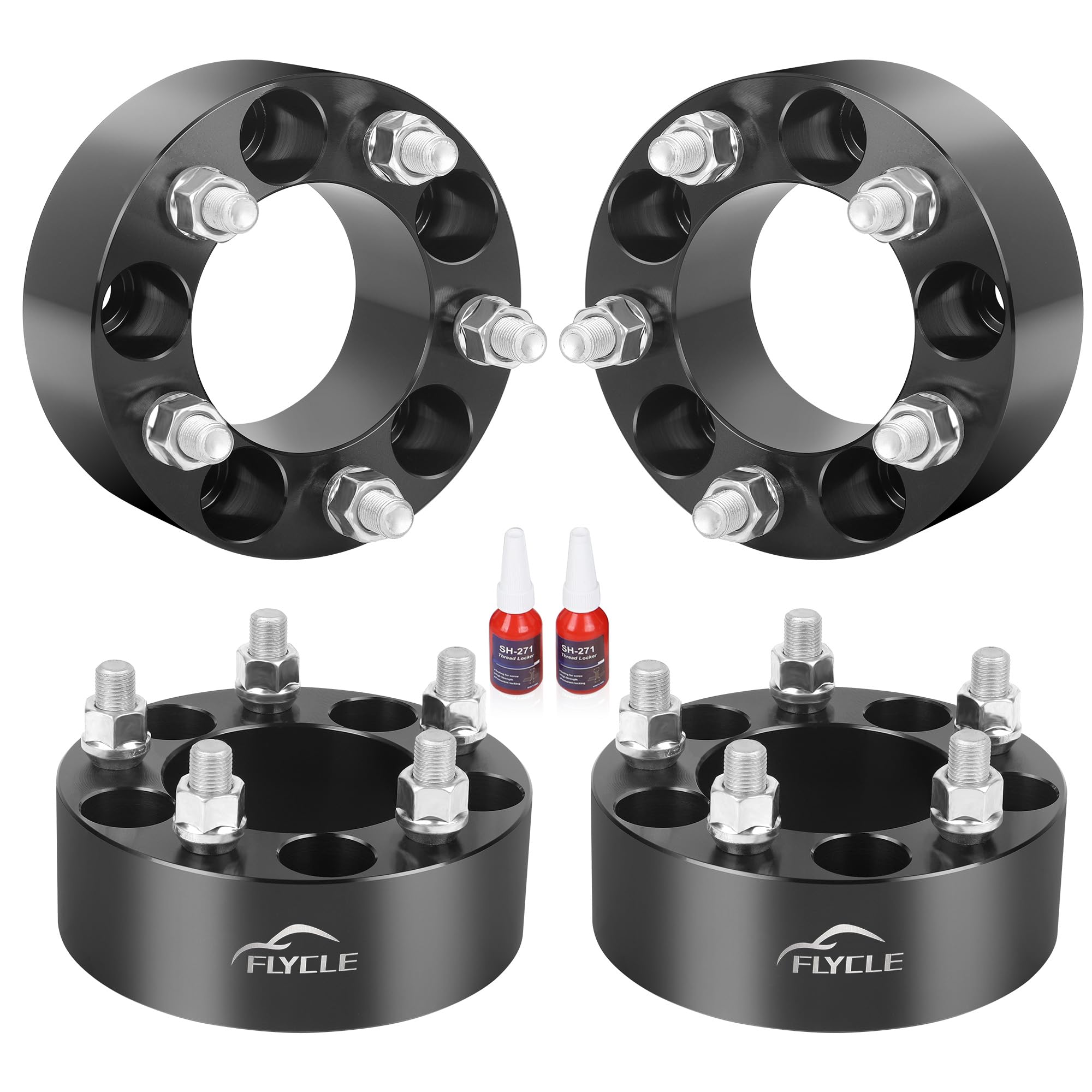 Amazon.com: FLYCLE 2 inch 5x4.5 Wheel Spacers for TJ YJ XJ MJ KJ