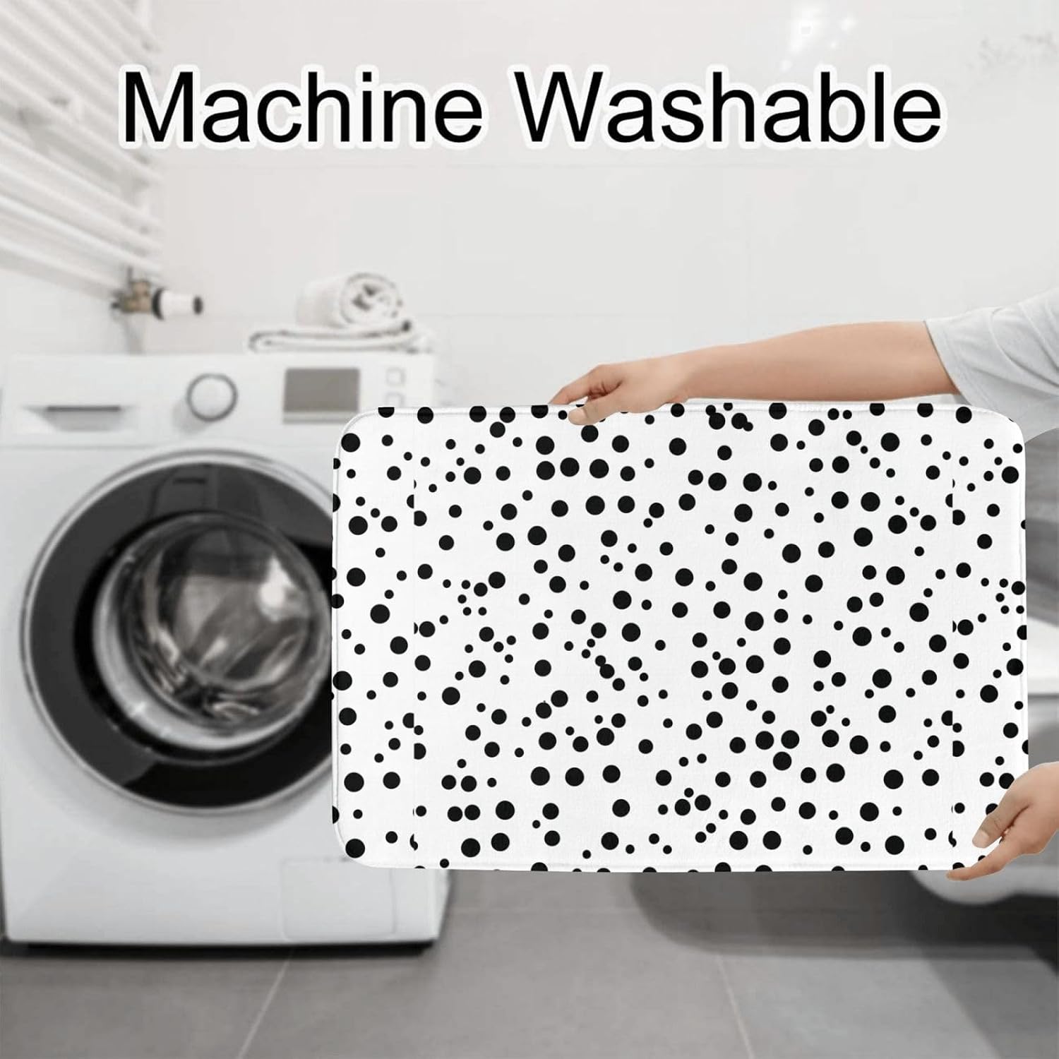 Black and White Polka Dot