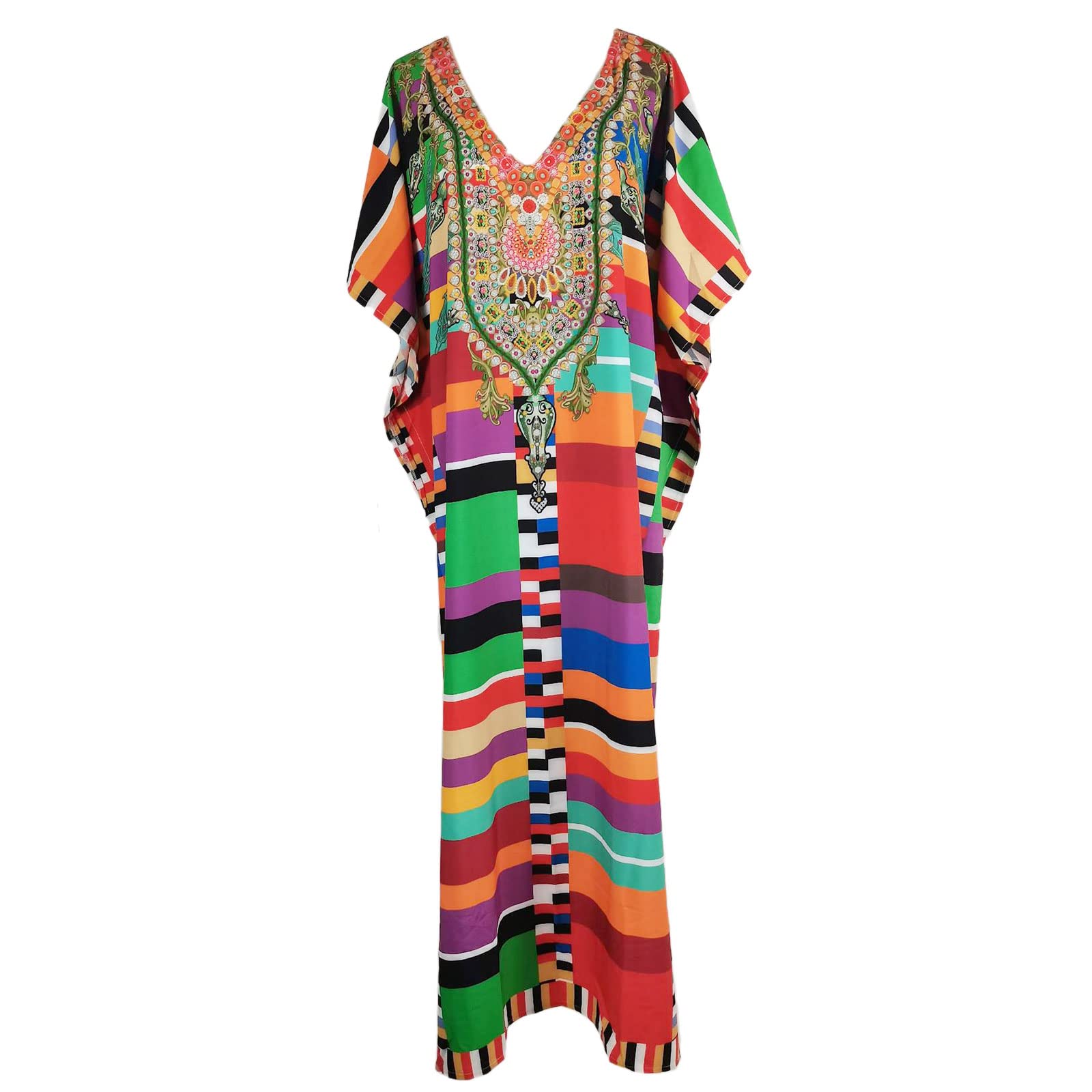 Robe de plage manches courtes couvrante pour éviter le soleil