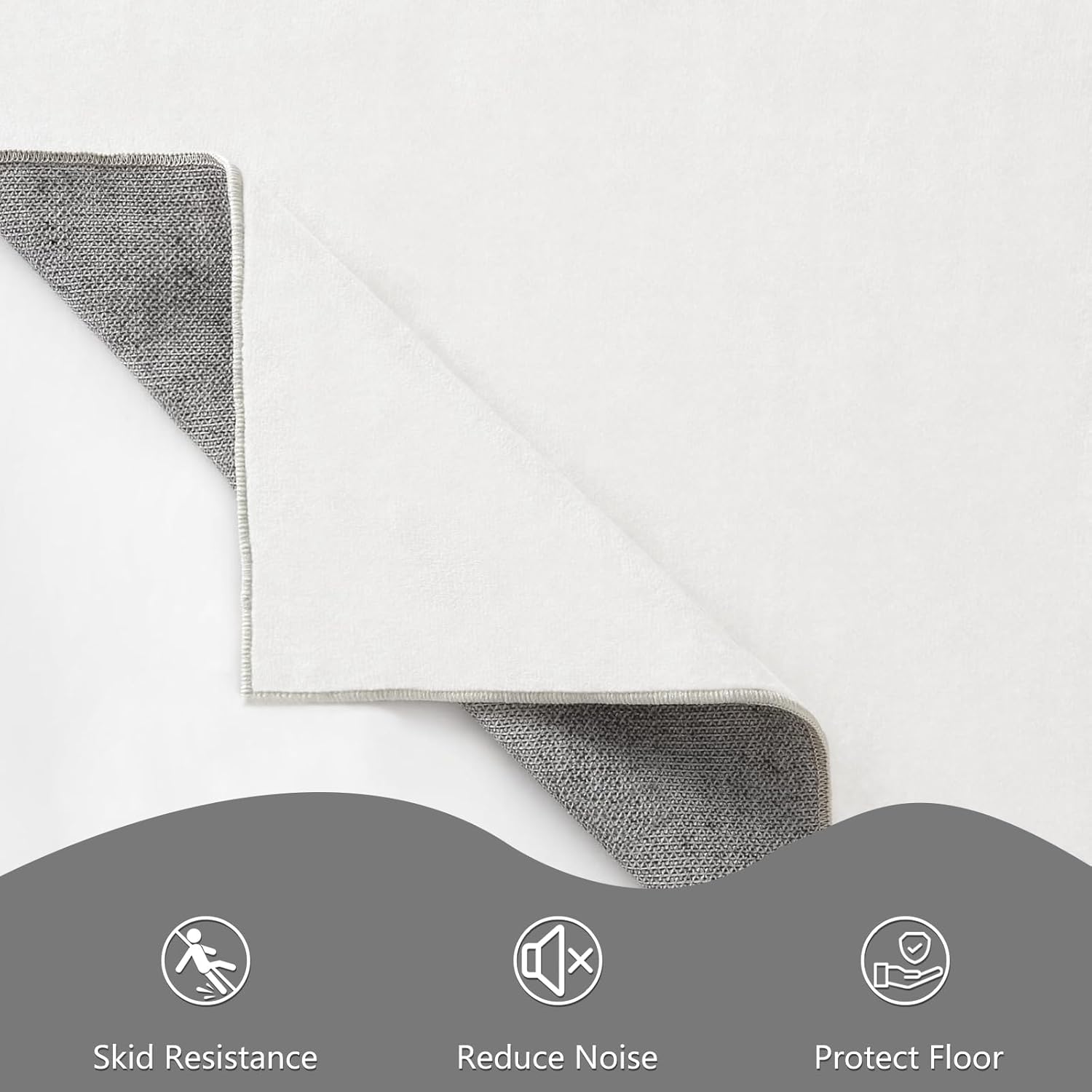 Colorful Poppy Area Rug 2x3 Door Mat, Washable Floral Rugs for Entryway, Soft Non-Slip Flower Carpet for Indoor Living Room, Small Low Pile Flannel Home Decor Rug