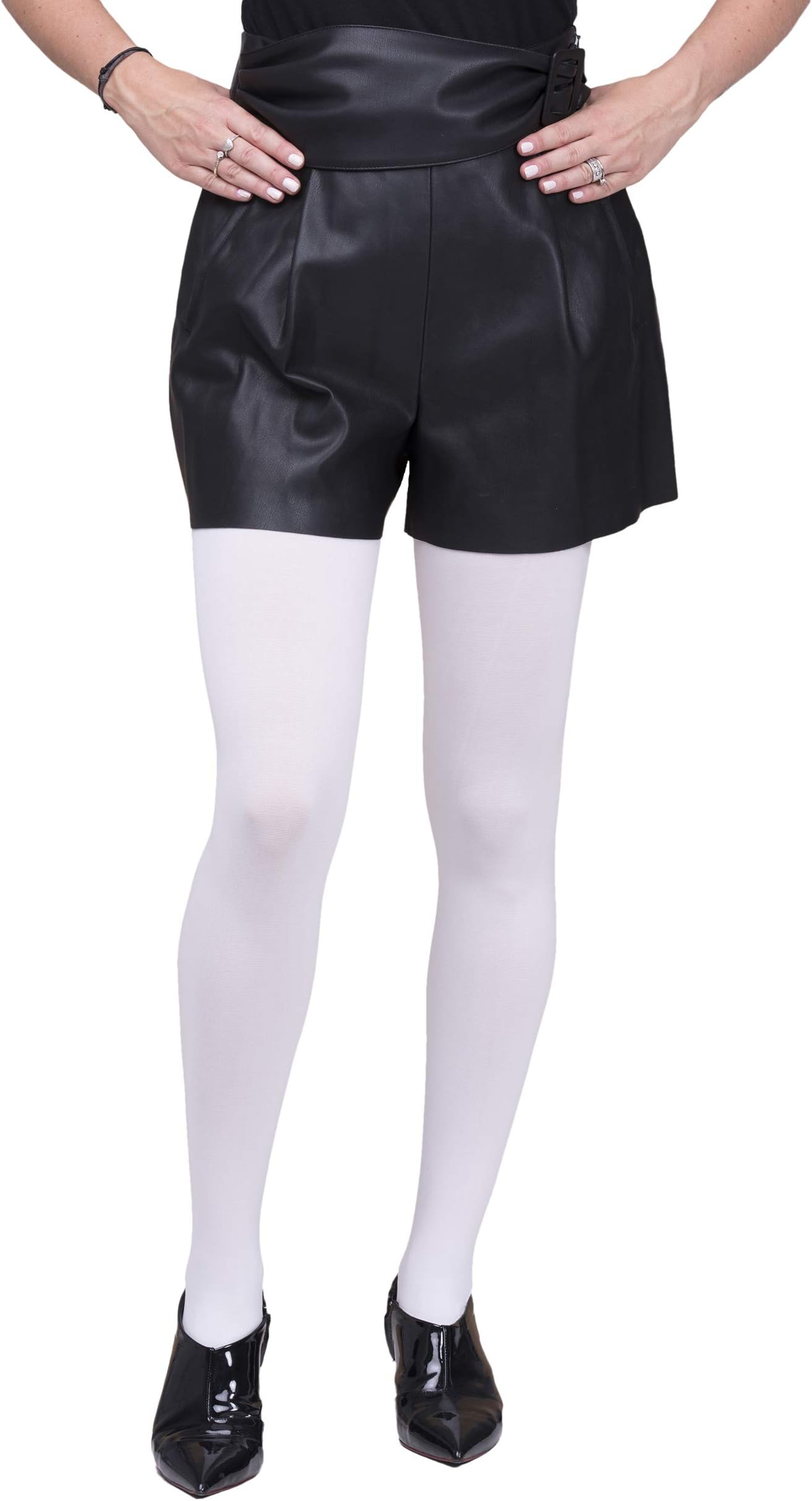 Opaque Tights, Choose From 18 Fashionable Colours, 100 Denier, Sizes S-XL