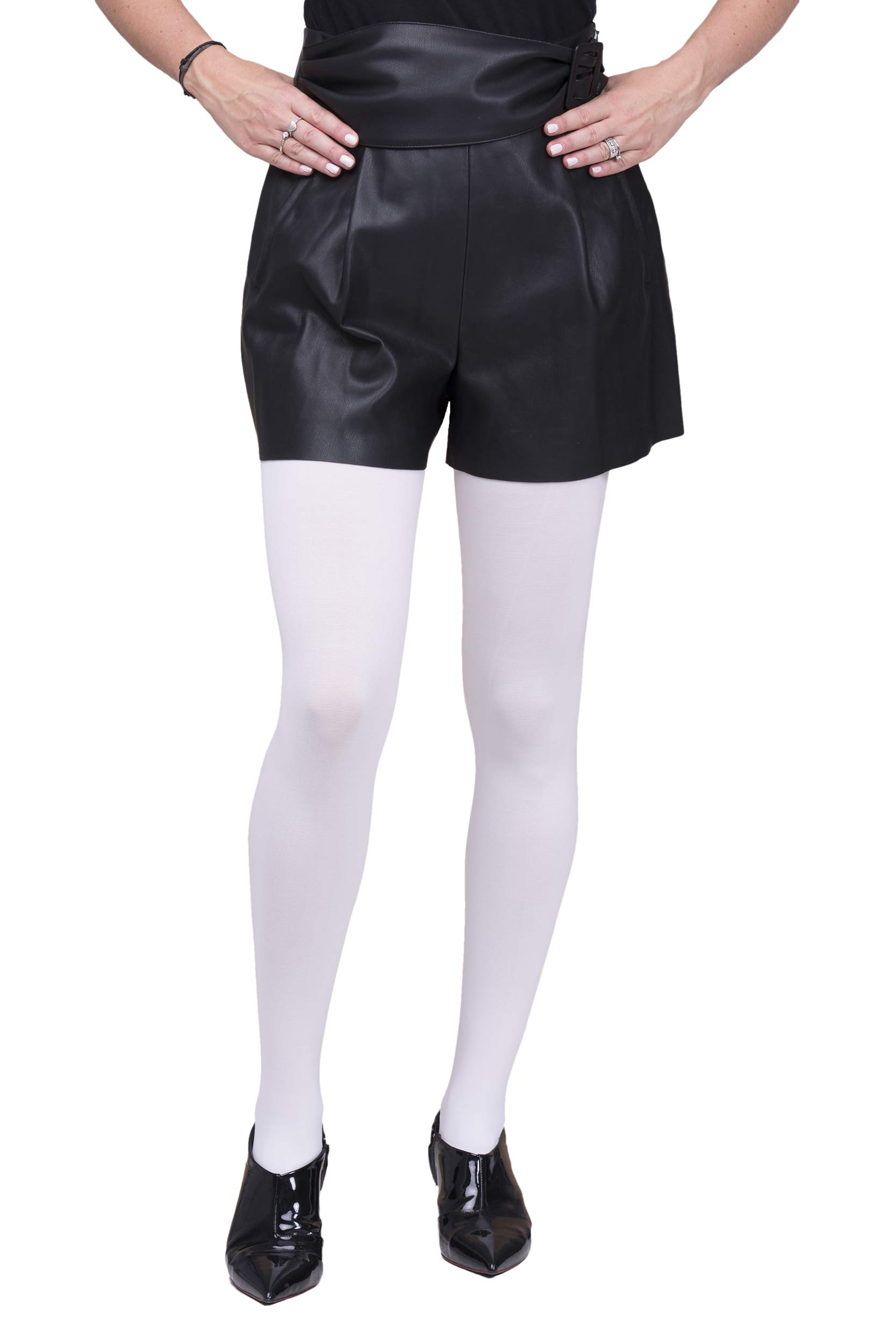 SENTELEGRIOpaque Tights, Choose From 18 Fashionable Colours, 100 Denier, Sizes S-XL