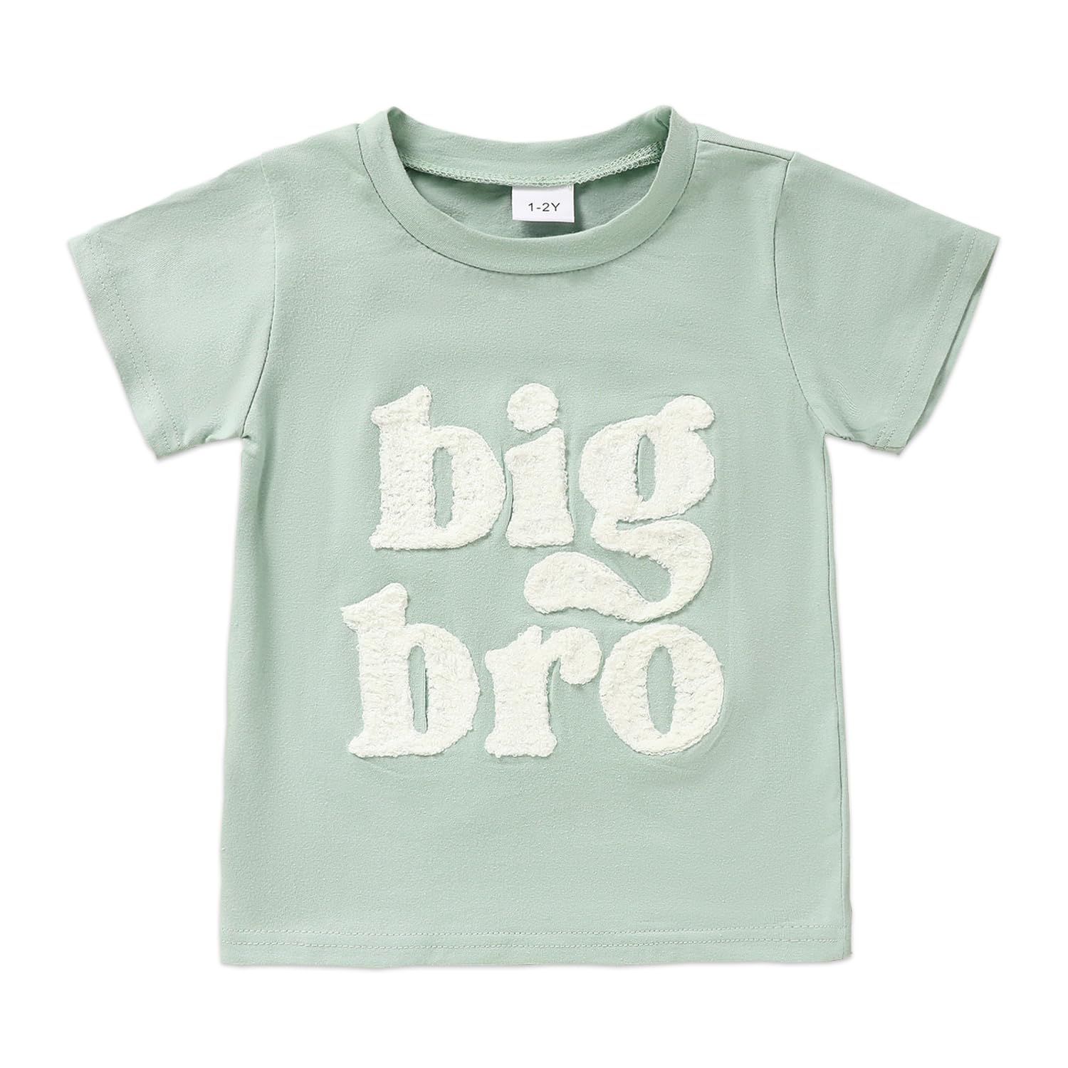 TITKKOPBaby Boy Clothes Big Brother T Shirt Toddler Boy Summer Cotton Short Sleeve Tops for 1-5T Baby Boy Outfits