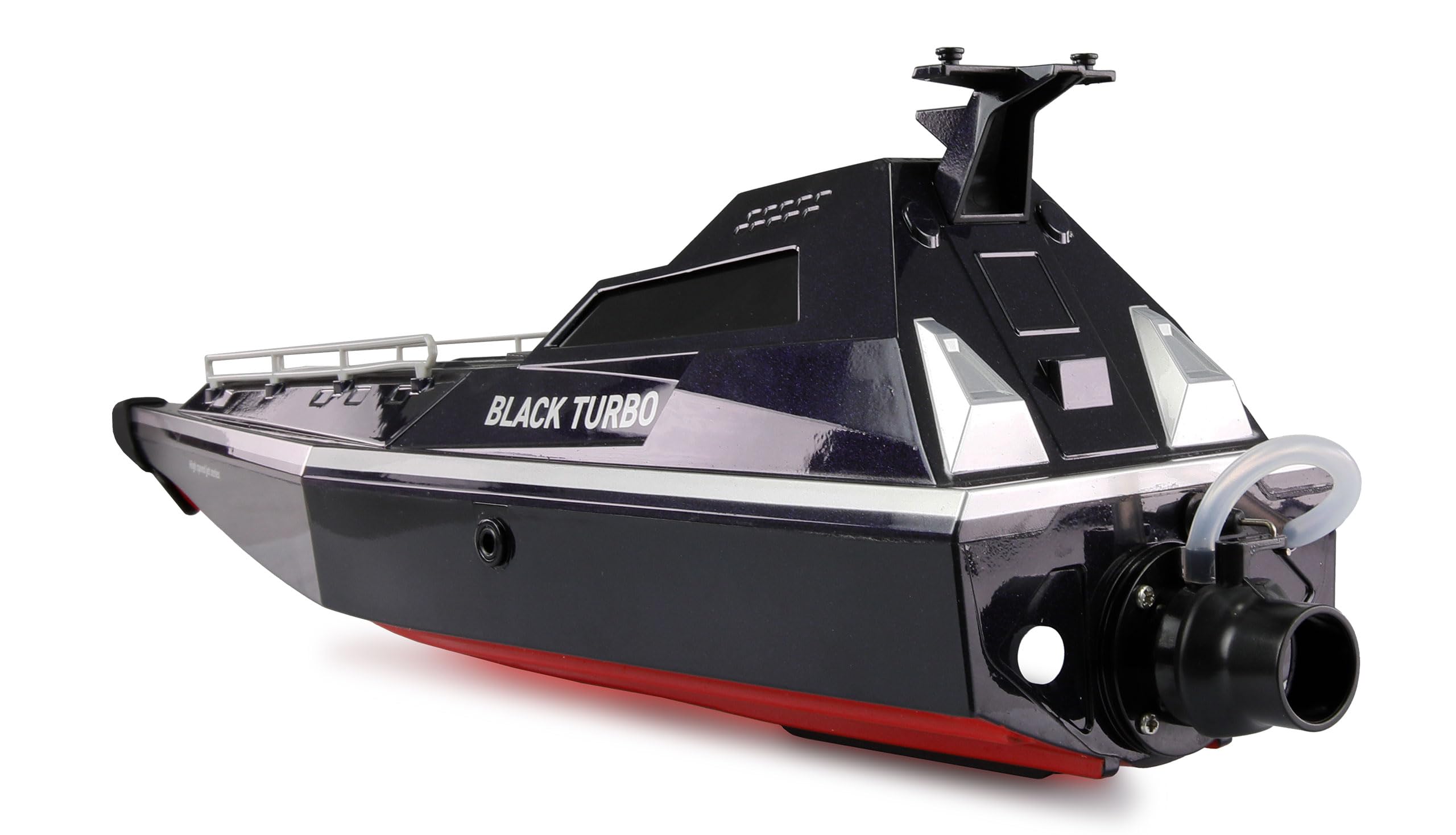 Amewi Black Turbo łódź wojskowa z napędem jet 28 km/h 420 mm RTR czarna