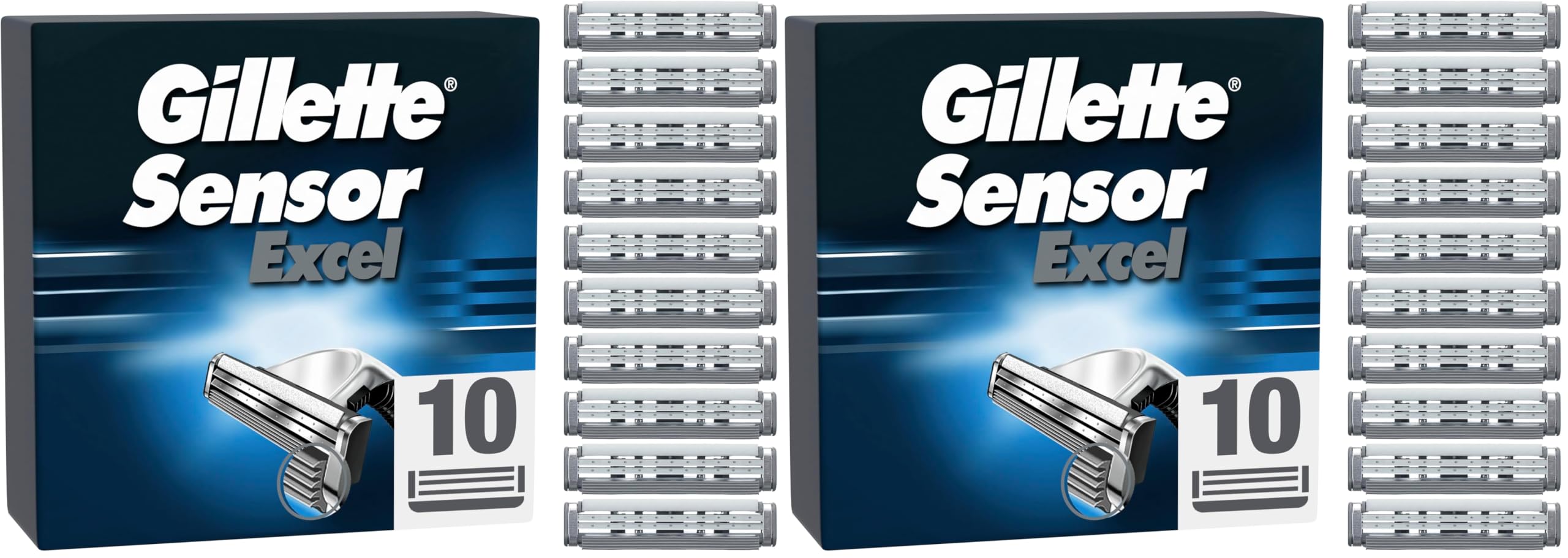 Lames de rasoir Gillette Sensor 3 recharges pour le rasage matinal - 13
