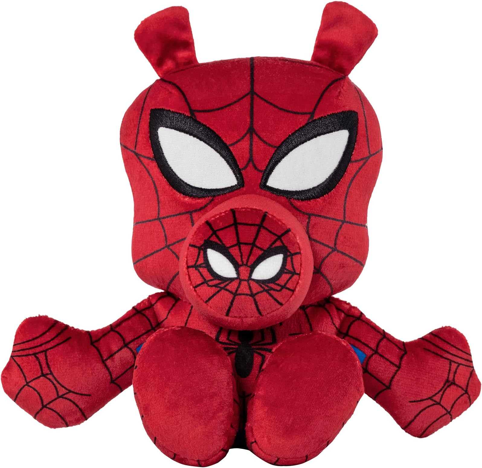Bleacher Creatures Marvel Spider-Ham 8" Kuricha Sitting Plush - Soft Chibi Inspired Toy