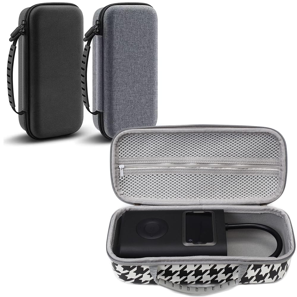 Schutzhülle für Xiaomi Mijia Auto Luftpumpe 2 Pro, Tragetasche Aufblasbare Box Elektrische Hochdruck-Schutz-Aufbewahrungstasche für Luftpumpe 2 Pro (Grau)