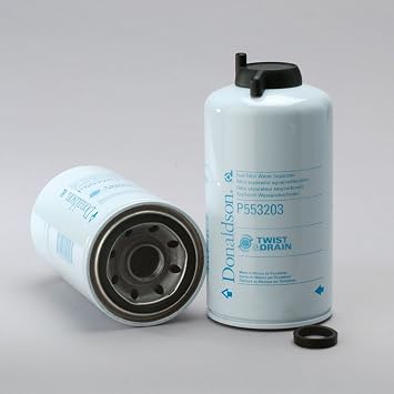 Donaldson P553203 Fuel Filter (Water Separator, Spin-on)