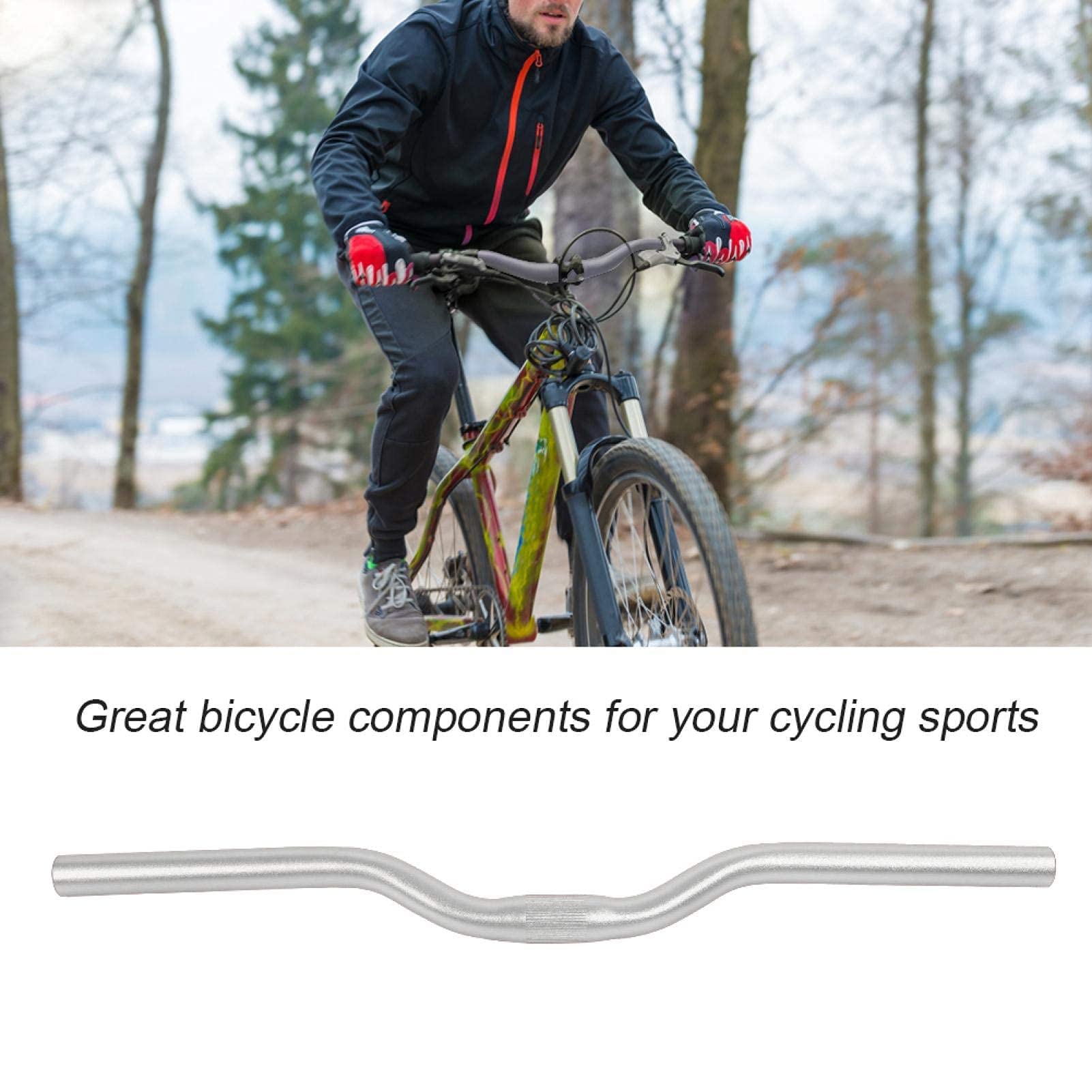 Guidon Vélo Fixie Route Alliage Aluminium - 25.4mm - Neuf - Polyvalent