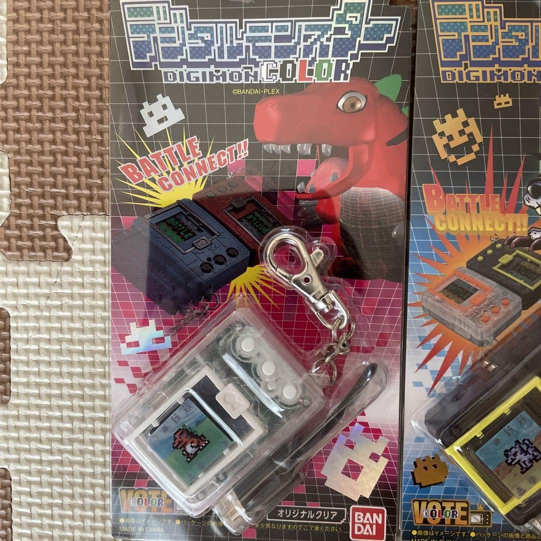 デジタルモンスターCOLOR セット~オリジナルクリアとオリジナルスモーク新品 液晶玩具「デジタルモンスターCOLOR」の新色「オリジナルクリア