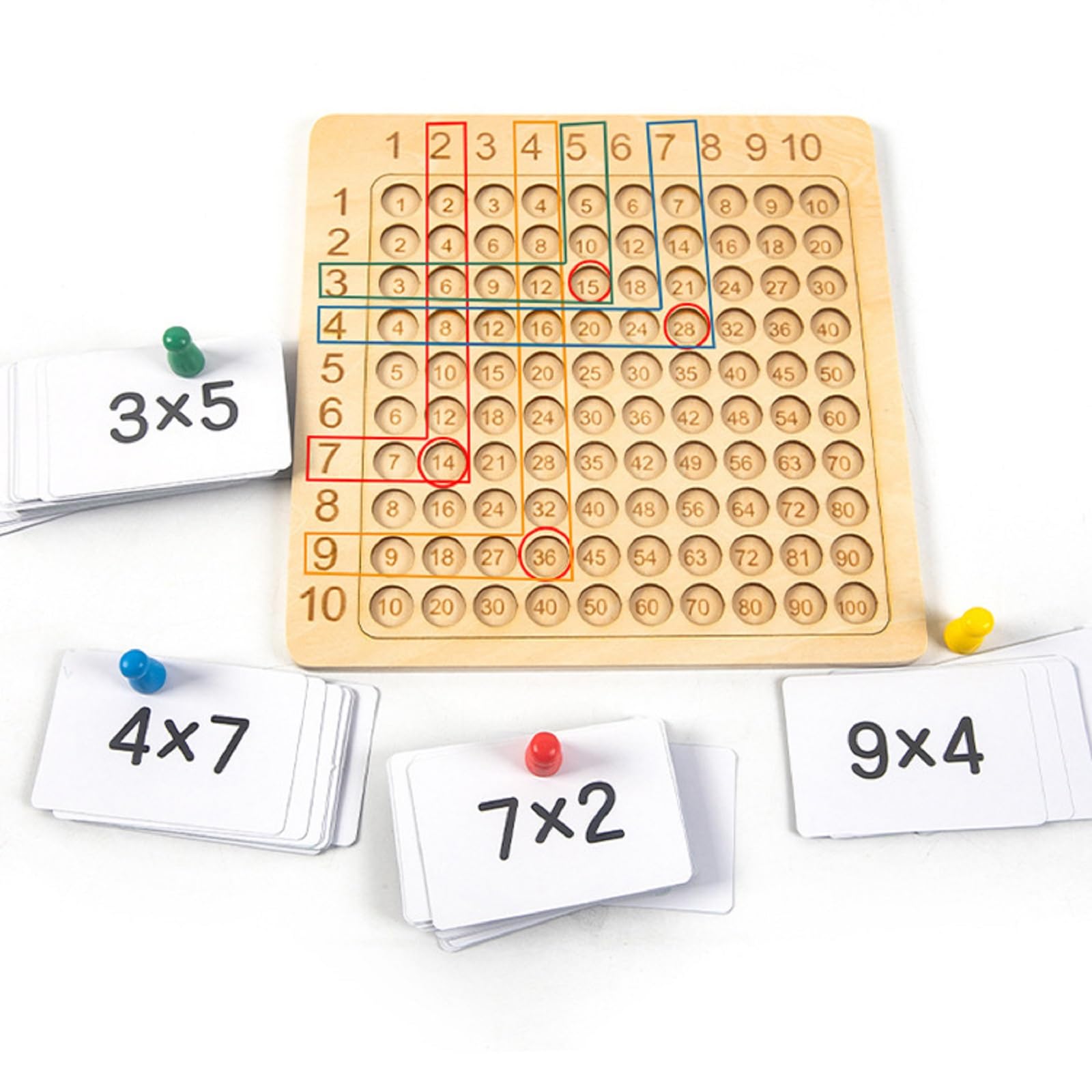 Amazon | 両面足し算と掛け算の数学ボードゲーム モンテッソーリ 人気