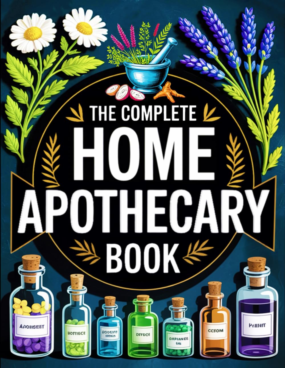 The Complete Home Apothecary Book: 1200 Proven Herbal Remedies for Body and Min
