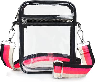 Clear Round Bag Stadium-Approved Clear Purse main image 1