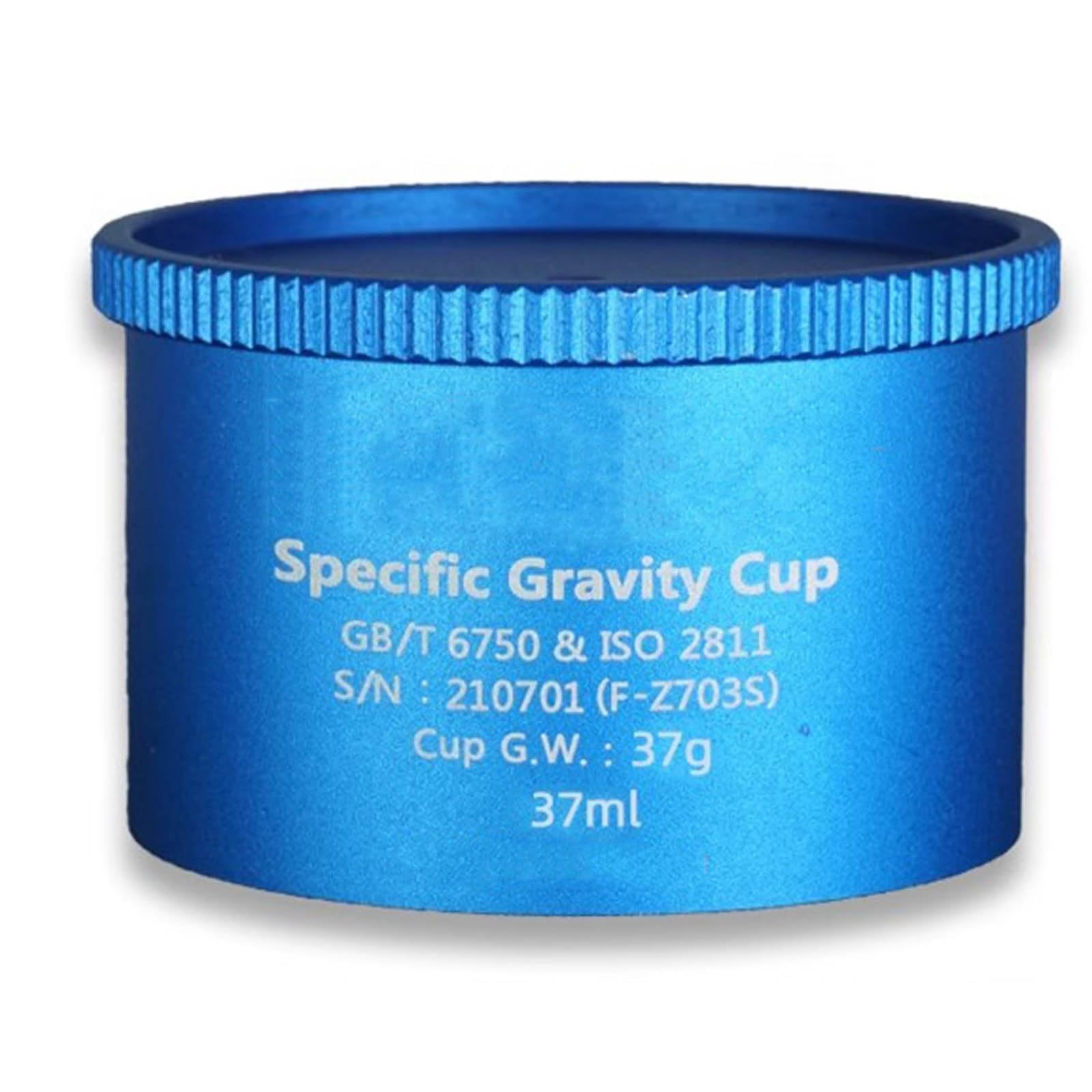 jcwwolk Paint Specific Gravity Cups, Coating Density Determiner, 37ml/50ml/100ml Capacity, Aluminum Alloy Pycnometer With Spill-proof Cover, For Paint/auxiliary Materials And Oils 37ml