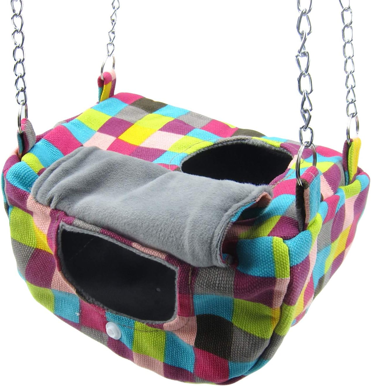 Alfie Pet - Jelly Hammock for Mouse, Chinchilla, Rat, Gerbil, Dwarf Hamster, Ferret, Rabbit, Guinea Pig and Kitten - Color: Multi, Size:…
