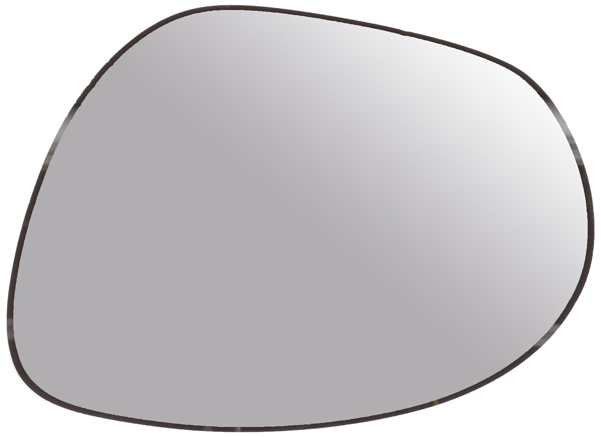 Cora 3358016 Left-Hand Wing Mirror with Fastening Plate, Chrome Finish