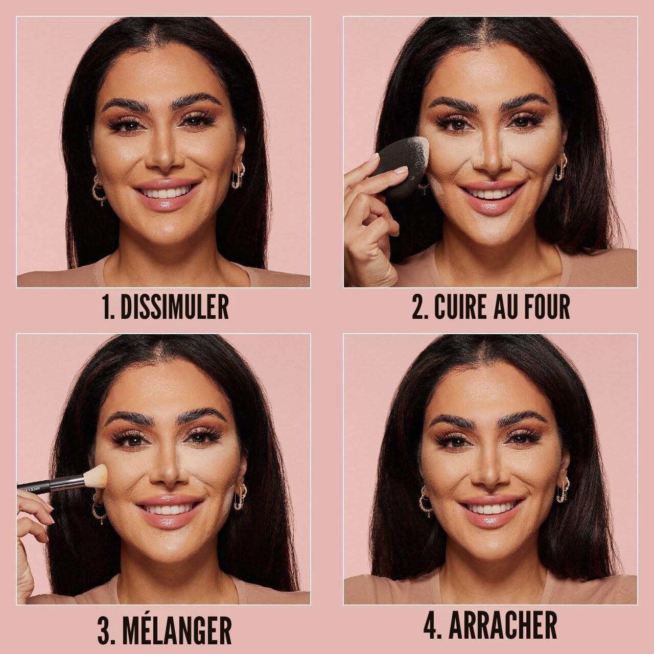 Huda Beauty EASY BAKE POUDRE À FIXER ET À COUVERTURE LENTE Fleur de cerisier Gâteau