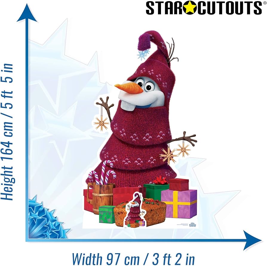 Olaf christmas tree star Clearance