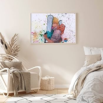Amazon.co.jp: チェンソーマンポスター壁絵アートポスター装飾