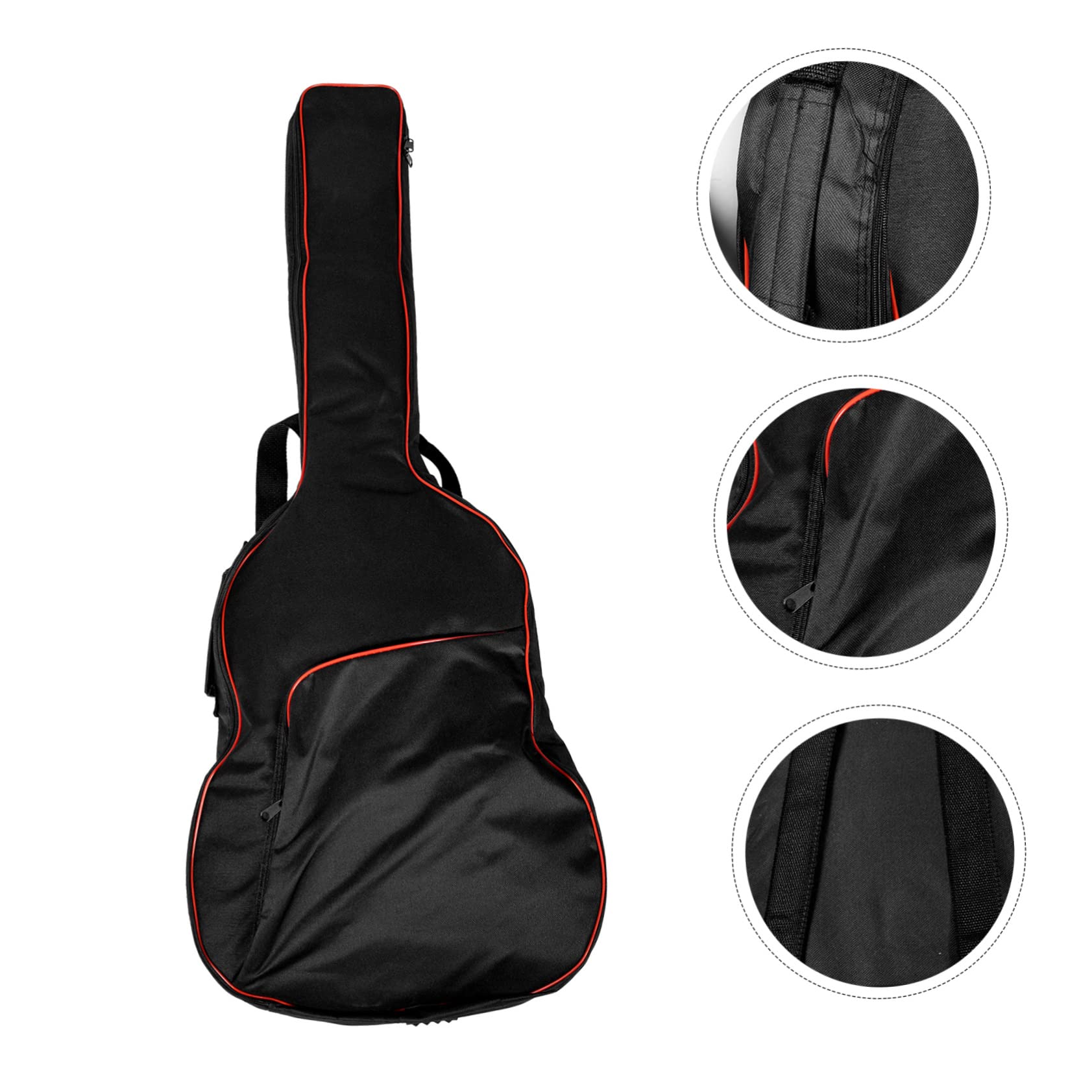 BESPORTBLE Oxford Cloth Guitar Bag with Handle Convenient Dual Shoulder Strap for Electric Guitar Thick Padding for Protection Versatile Practical Storage