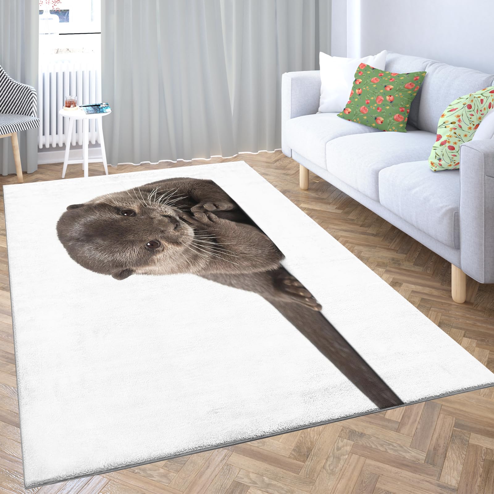 SURYA Tapis De Salon à Poils Courts Doux Scandinave Moderne HAVEN