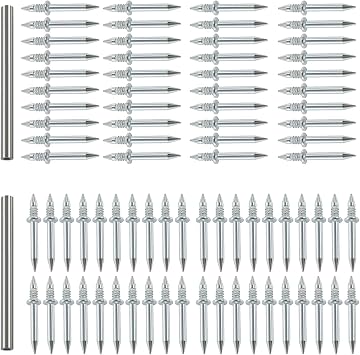 200 Pcs Double-Head Skirting Nails for Secure Wood, Plaster & Wall Fixtures   Strong & Durable Fasteners for DIY Projects