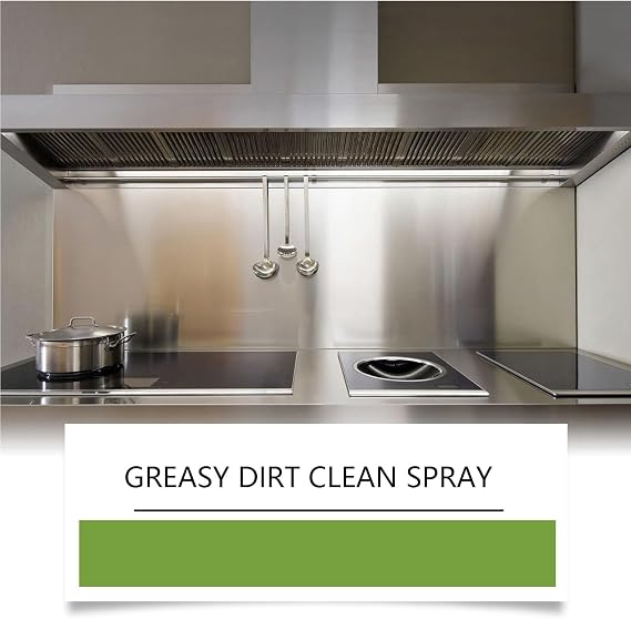 Electrolyzed Ion Kitchen Cleaner, 300ML Electrolyzed Ion Kitchen Cleaner Spray, Multi Purpose Cleaning Spray, For Hold, Oven, Stove, Range Hood, Easy Cleaning Household Items (3PC)